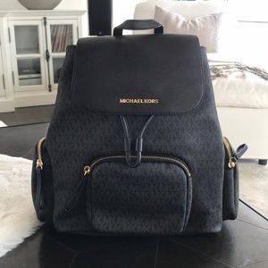 Michael Kors Large Abbey Cargo Backpack NWT